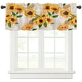 thumbnail image 3 of Sunflowers Vintage Newspaper Curtains For Living Room Bedroom Window Treatment Home Decoration Drapes Kitchen Curtain, 3 of 6