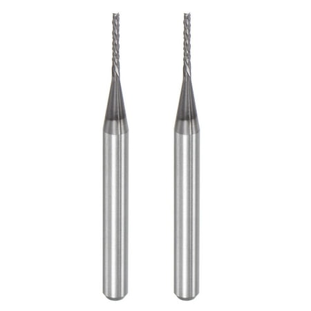 

Uxcell 1/8 Shank 0.9mm x 6mm Diamond Film Coated Carbide Left Hand End Mill Bits 2 Pack