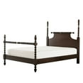 thumbnail image 3 of Madison Park Signature Beckett Bed Queen with Rolling Pin Headboard, Morocco Brown, 3 of 4