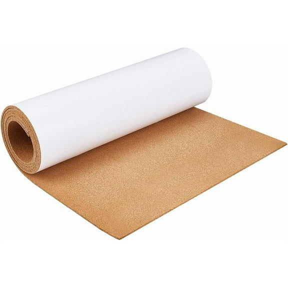 Self-Adhesive Cork Roll 4mm Thick Natural Sticky Cork Bulletin Boards