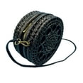 thumbnail image 5 of Misenka Handicraft Alice Round Crossbody Bag (Black) New with Tag, 5 of 5