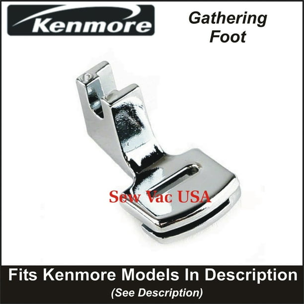 Kenmore Double Gathering Presser Foot Fits Models In Description