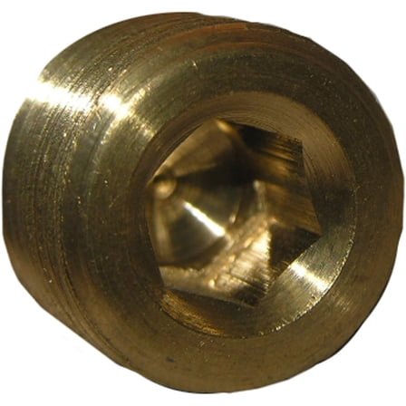 LASCO 17-9197 1/2-Inch Pipe Thread Brass Countersunk Plug
