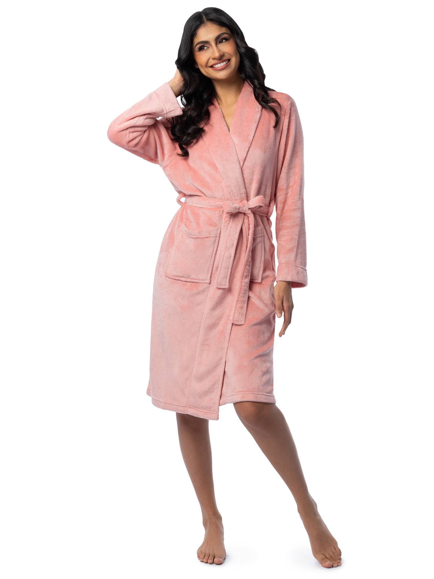 Fruit of the Loom Women's Beyond Soft Fleece Robe, Sizes XS/S-4X