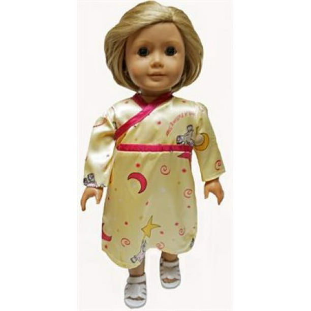Doll Clothes Superstore Stars And Moon Nightgown Fits 18 Inch Girl Dolls Our Generation American 