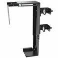 thumbnail image 1 of VIVO Adjustable Clamp-on Desk Leg PC Mount, Under Desk PC Mount, Computer Case CPU Holder with Tool-Free Installation, Black, MOUNT-PC01C, 1 of 9