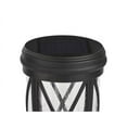 thumbnail image 3 of Hampton Bay Ravencrest 120 Lumens Black Solar Post Lantern, 3 of 4