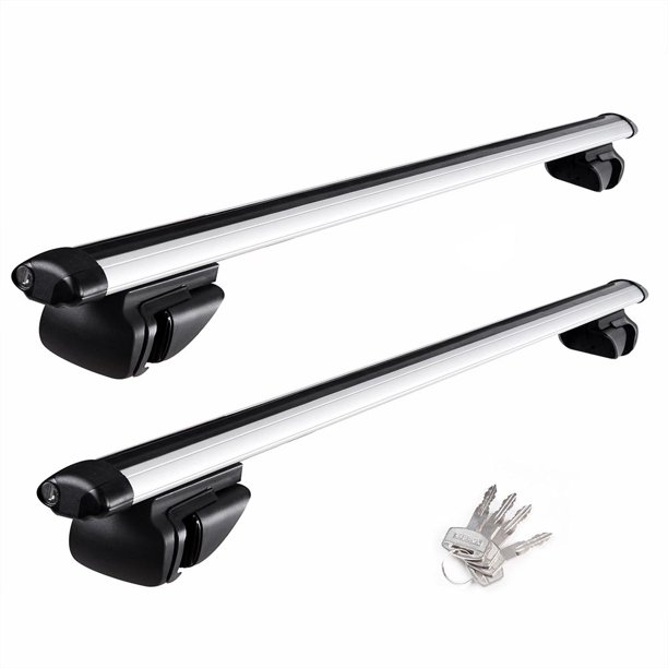 55" Aluminum Car Roof Rack Top Cross Bar Universal Cargo Luggage
