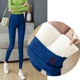 thumbnail image 2 of LSLJS Christmas Fleece Lined Leggings Women Winter High Elastic Waist Workout Pants Casual Comfy Christmas Tree Graphic Athletic Thermal Leggings, S-2XL, 2 of 3