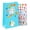 Blue, variant on Small Easter Gift Bags (12-Pack) with Creative DIY Fun Easter Themed Stickers (2-Sheets), Easter Treat Bags, Pink Paper Goodie Bags, Easter Party Favor Bags, Egg Hunt Bags