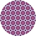 thumbnail image 1 of Ahgly Company Indoor Round Patterned Purple Area Rugs, 8' Round, 1 of 6