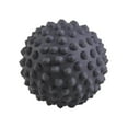thumbnail image 3 of Pelota de masaje con púas, pelota de masaje muscular, pelota de masaje de espalda, pelota de portátil, pelota para fascitis para entrenamiento, negro, 3 of 9
