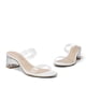 thumbnail image 4 of Sandalia DREAM PAIRS para mujer con dos tiras y tacón grueso de 5.5 pulgadas, 4 of 7