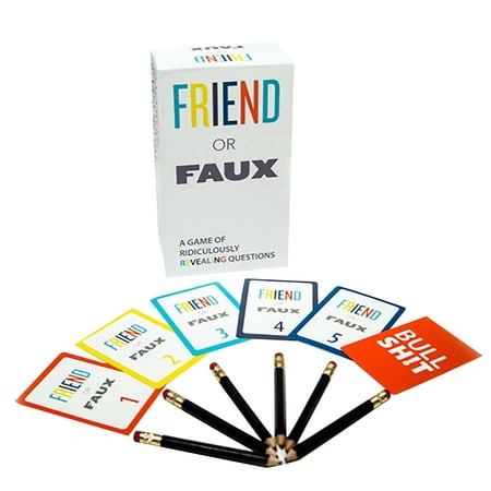Games Adults Play Friend or Faux Game (Best Games To Play With Friends)