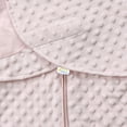 thumbnail image 2 of HALO SleepSack Swaddle, Plushy Dot Velboa, Pink, Girls, Newborn, 0-3 Months, 2 of 4