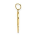 thumbnail image 5 of Auriga Fine Jewelry 14K Yellow Gold #1 WIFE Heart Charm for Women, 5 of 6