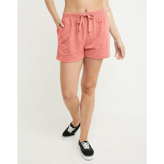 Hanes Shorts Originals Tri-Blend Women's Lightweight Drawcord Pockets 2.5 inseam