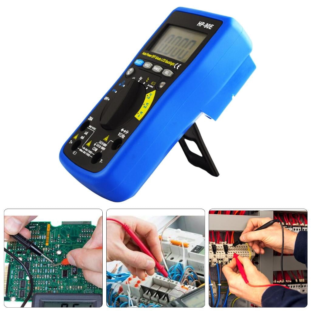 CEORPER Professional Digital Multimeter Electrical Meter ABS for Various Testing Needs
