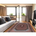 thumbnail image 2 of Linon Home Decor Emerald Area Rug Collection, Red and Blue, 6'7" x 9'7", 2 of 5