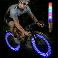 thumbnail image 6 of UDIYO 2Pcs Tire Valve Lamp Convenient Wear-resistant Attractive Colorful LED Tyre Light for Bicycle, 6 of 7