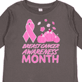 thumbnail image 4 of Inktastic Breast Cancer Awareness Month- October Boys or Girls Long Sleeve Toddler T-Shirt, 4 of 5