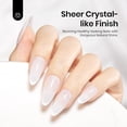 thumbnail image 2 of Set de Esmaltes de Gel Beetles Blanco Lechoso: Top Coat y Base Coat 15ml, 2 of 8