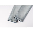 thumbnail image 7 of 2025 Ksubis Jeans brand Jeans  Men's Jeans Casual Comfort Holes Fashionable Straight Skinny  Jeans, Ripped Stretch Jeans Denim Pants Menswear 3047 28-40, 7 of 7