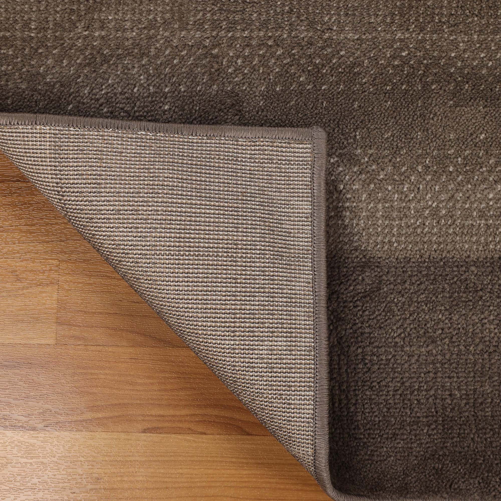 Superior Modern Geometric Fire Retardant and Anti-Static Indoor Runner Rug, 2'7"x8', Beige