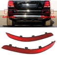 thumbnail image 2 of Rear bumper reflector light trim 2048200374 2048200474 Compatible with Mercedes-Benz GLK-class GLK250 GLK300 GLK, 2 of 5