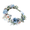 shape4, variant on Boho Flower Headband Hair Wreath Floral Garland Crown Halo Headpiece with Ribbon Wedding Festival Party