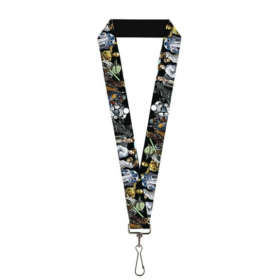 Star Wars Classic Character Art Lanyard