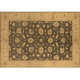 thumbnail image 1 of Ahgly Company Indoor Rectangle Oriental Brown Industrial Area Rugs, 5' x 7', 1 of 4