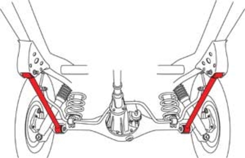 Specialty Products Company Toyota Lower Control Arms (25960) Vehicle Specific Fits select: 1991-1997 TOYOTA LAND CRUISER