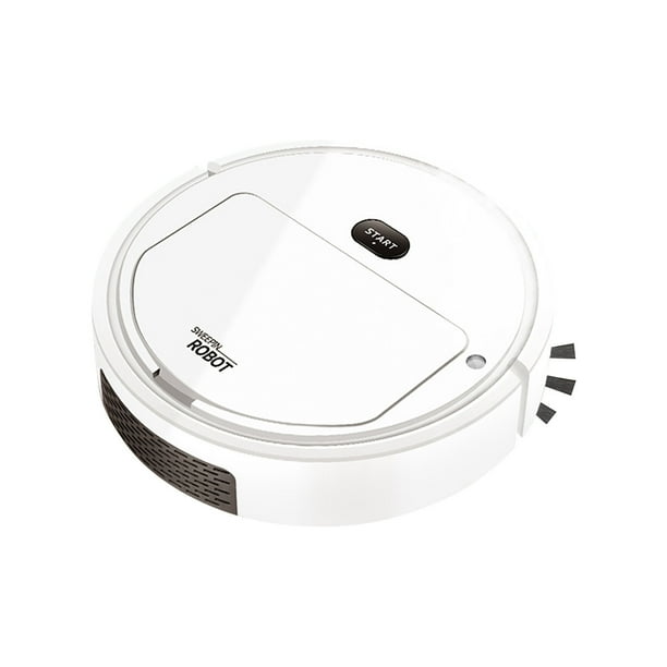 Robot aspirador inteligente para el hogar con aspiración, barrido y arrastre, integrado, con humidificador y pulverizador móvil.