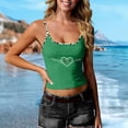 thumbnail image 4 of Vetsdori Womens Sleeveless Tank Tops Camisole Pullover Tshirts Work Crop Short Summer,Tanks and Camis Undershirts Tops for Women Outdoor, 4 of 6