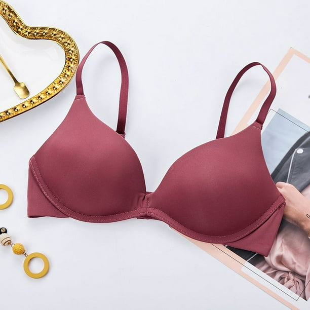 Deepwonder Big Girls Bras for Teen Girl Wireless Lightly Lined Bralette