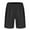 K-Black, variant on Caqnni Men's Casual Shorts Relaxed Fit Stretch with Pockets Outdoor Track Jogging Shorts Casual Shorts Summer Beach Jogging Leisure Gym Jogging Shorts (Black,S)