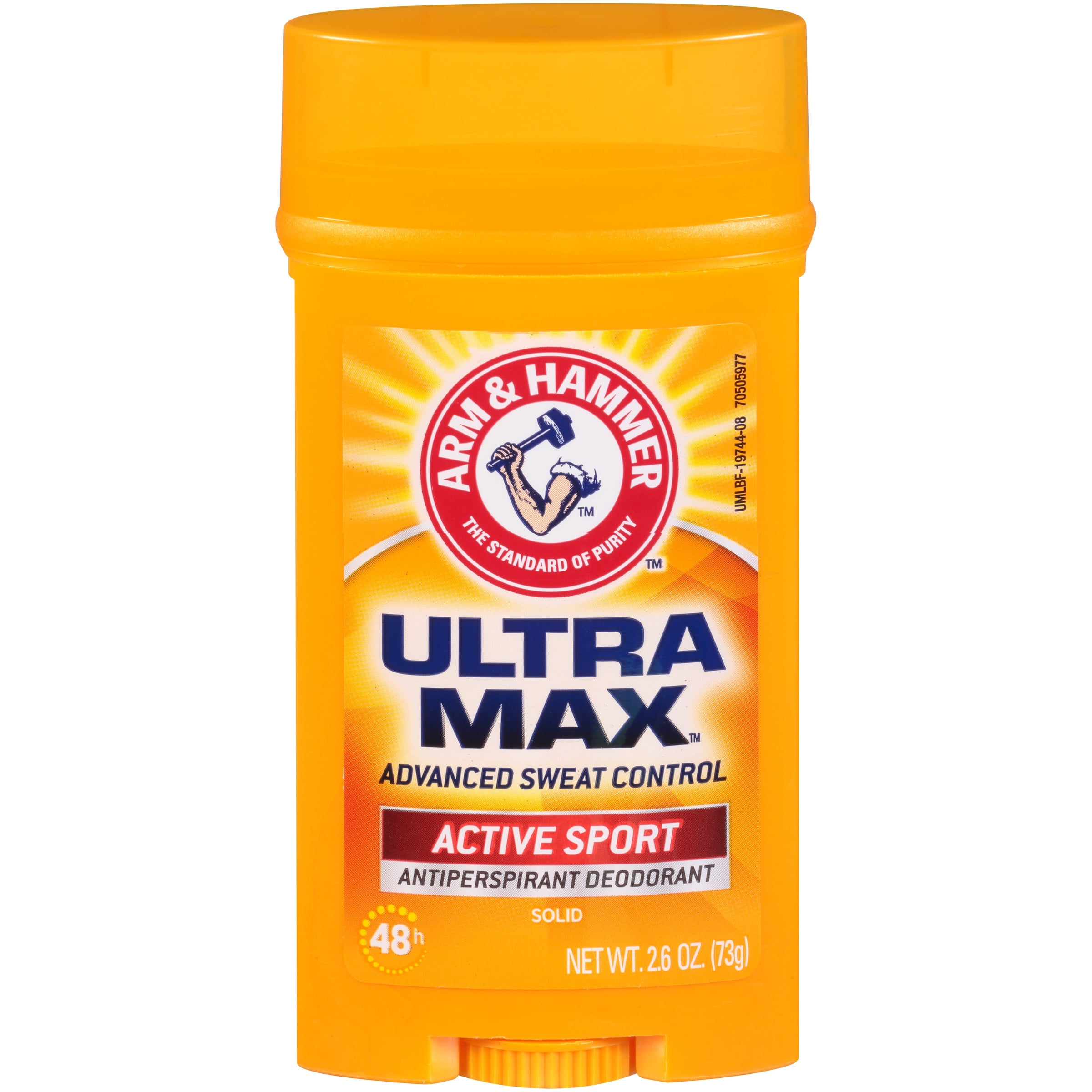 ARM & HAMMER Ultra MAX Deodorant Active Sport Solid Stick 2.6oz