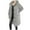 Gray, variant on FNFYFH Trench Coats for Women ,Button Long Sleeve Coat with Pockets ,Fall Winter Long Outerwear Fashion 2025 ,Drawstring Solid Jackets Plus Size Gray S-5XL