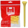 thumbnail image 1 of H2 Recycled Plastic 2 3/4" Golf Tees (30pc), Yellow, 1 of 3