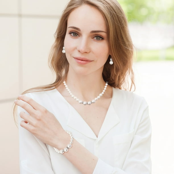 Pearl locket shop bracelet