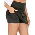 thumbnail image 3 of SHCKE Women's Active Athletic Sports Skort Skirts for Running Tennis Golf Workout Skirt with Pockets Training Skirts, 3 of 6