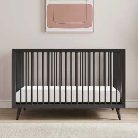 UPC: 0849801014119 | Child Craft Cranbrook 4-in-1 Convertible Baby Crib Black Ebony