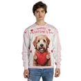thumbnail image 4 of Happy Valentine's Day Goldendoodle Brings Love Heart All Over Print 3D Sweatshirt Unisex Merch Doodle Dog Lover Gifts Idea - 02028, 4 of 6