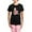 With Pink Camo Pant, variant on - Sock Monkey Monogram Girl S Women's Dark Pajamas - Women's Short Sleeve Print T-Shirt and Pants Dark Cotton Pajama Set