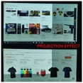 thumbnail image 5 of Projection Screen Reflective Fabric Cloth High Brightness 72 84 92 100 110 120 130 133 Inch for DLP LED 3D Projector Beamers ,High Absorbance, 5 of 6