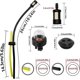 thumbnail image 2 of Universal Set Of Petrol Hose And Pear Priming (3 Hoses And 4 Shock Absorbing Pear) For Carburetor, Spare Parts, 2 of 5