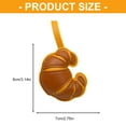 thumbnail image 5 of Aesthetic Keychain Charms,Leather Croissants Bag Charm Pendant Croissants Keychains Hanging Ornament for Womens, 5 of 15
