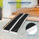 thumbnail image 5 of Yeshouse rampa plegable de aluminio de 1,5 m para sillas de ruedas, antideslizante y portátil, ideal para umbrales, puertas, escalones del hogar y scooters, fácil de transportar y usar, 5 of 8