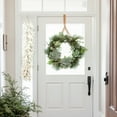 thumbnail image 5 of 48" Frosted Garland With Tips Realistic Artificial Winter Greenery For Christmas Mantle Wreath & Seasonal Decor, 5 of 7